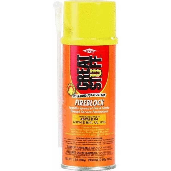 Dow Great Stuff Fireblock Foam Sealant 25210 Zoro